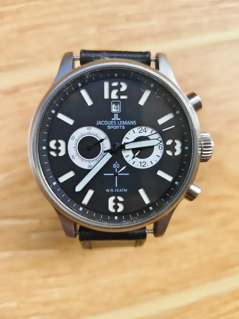 Dijual jam tangan Jacques Lemans sport chrono