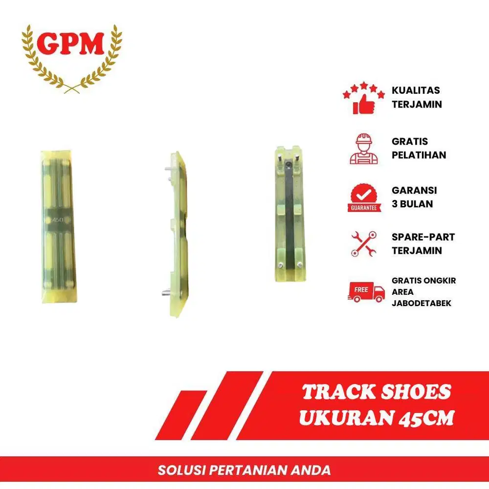 Rubber Pad Track Shoes 450E untuk ExcavatorPC40MR-2 PC45 PC50 PC58