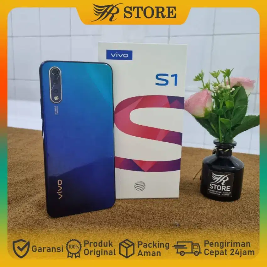 VIVO S1 RAM 4/128Gb Mulus Bergaransi