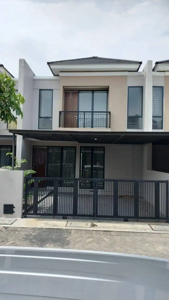 Dijual Rumah Gres Cluster Ruby Pondok Tjandra 500m dari Pintu Tol Nego