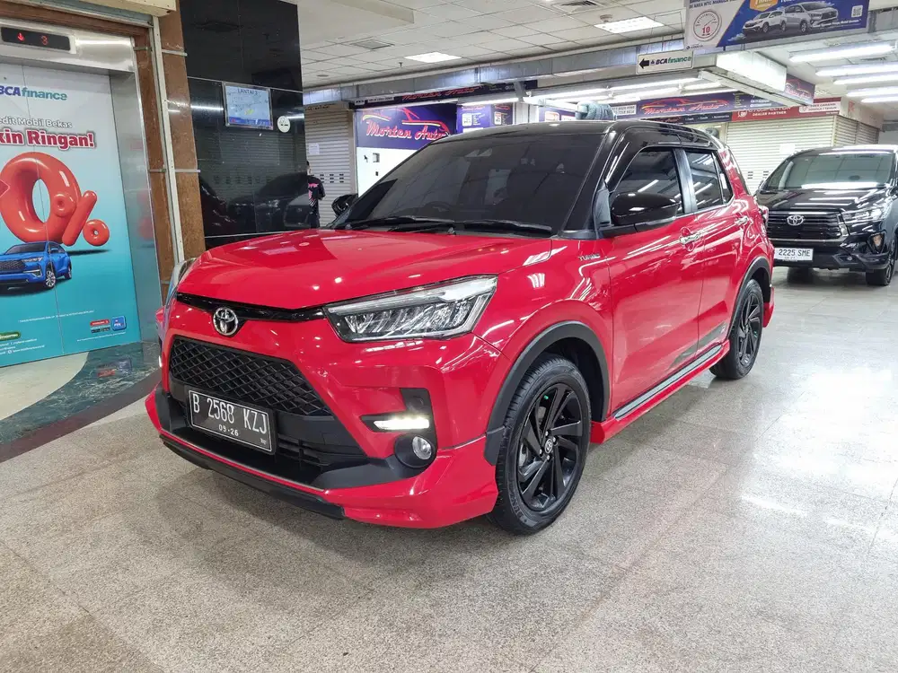 ( KM 18 Ribu ) Toyota Raize GR Sport 1.0 Turbo TSS Two Tone AT 2021