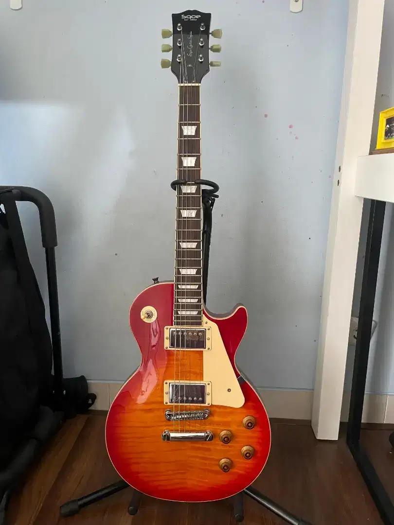 Electric Guitar SQOE SELP 220 Les Pauls