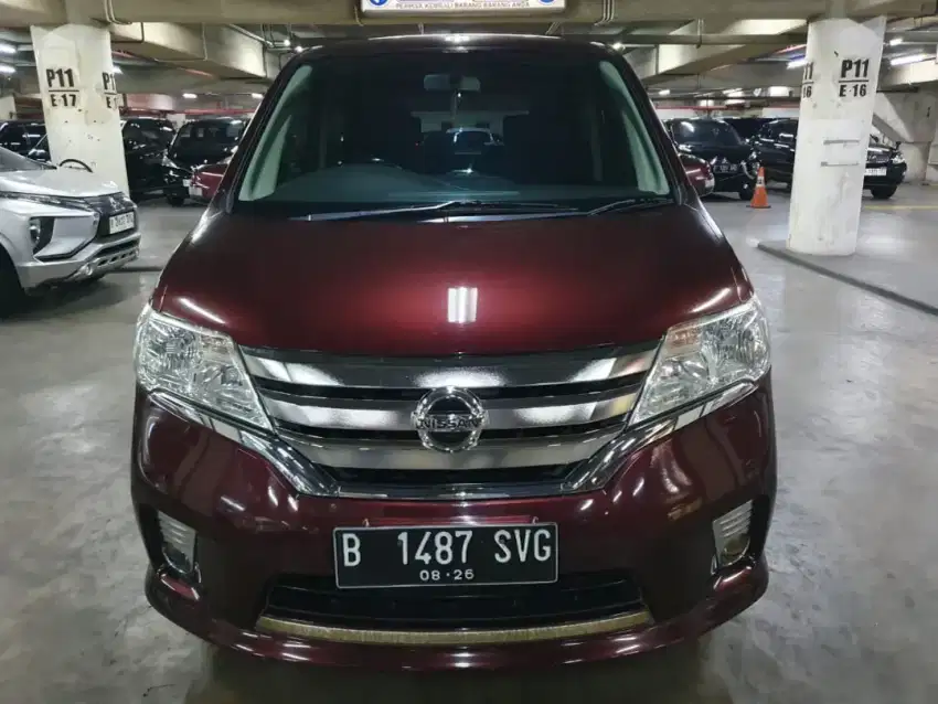 Nissan Serena Tdp8jt HWS 2014 FullOriginal SepertiBaru Gresss Istimewa