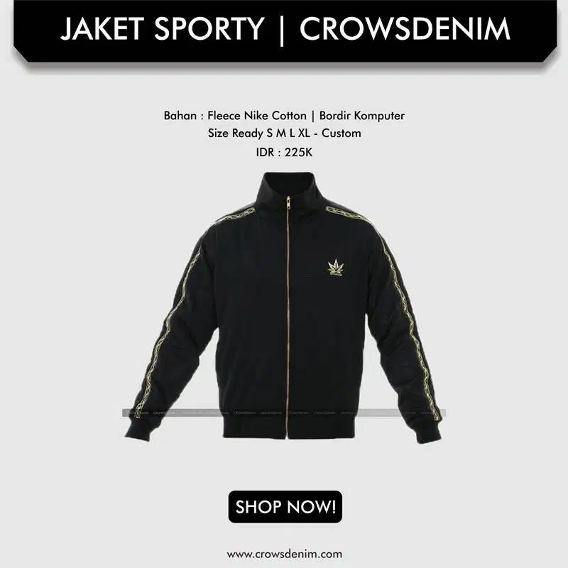 Jaket Crows Zero Genji Sporty Edition