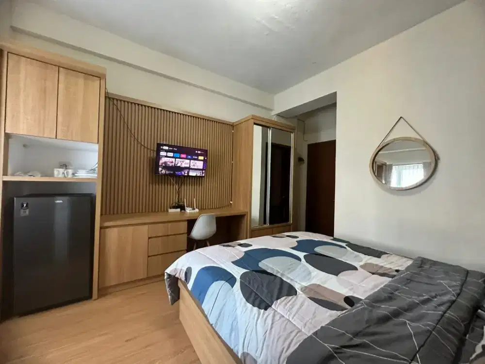 (Disewakan) {Tipe Studio-Furnished}[Apartemen studio Mares 1]