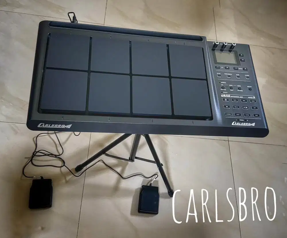 Drumpad elektik carlsbro baru