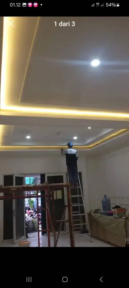 Kusen ALUMINIUM PARTISI GYPSUM/wall molding