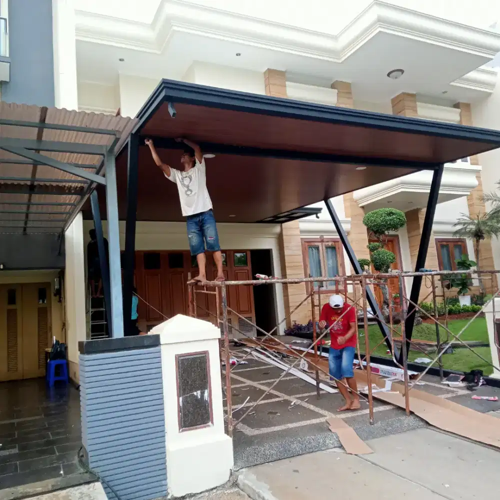 Saya dari bengkel las kanopi terdekat Tangerang BSD dan sekitarnya nya
