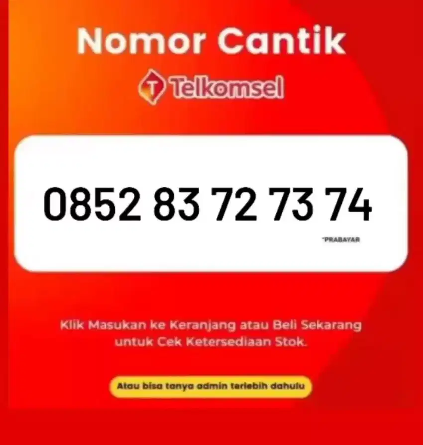 simpati nomer cantik