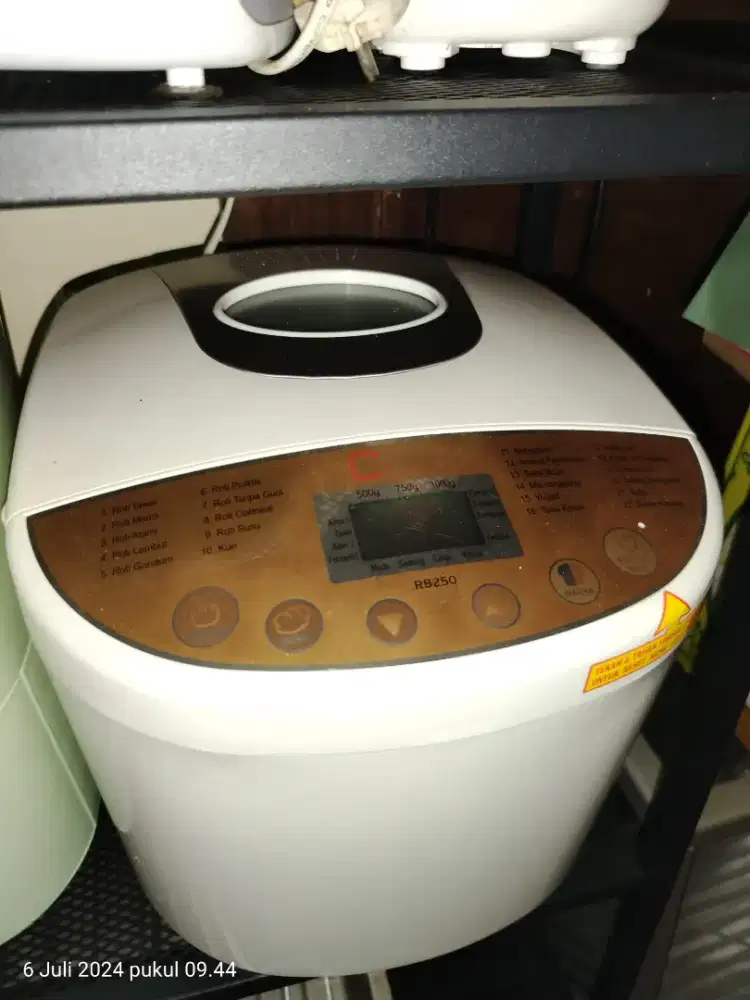 FREE OVEN LISTRIK KRISBOW Mesin Pembuat roti Rebread