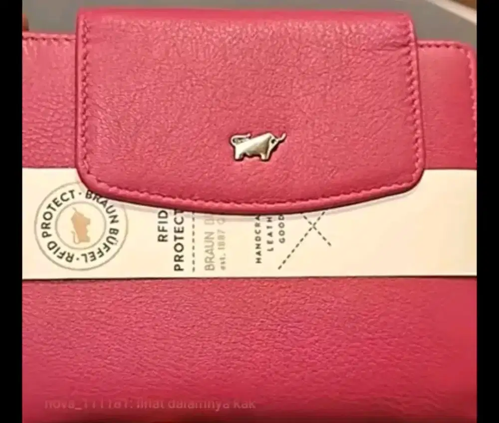 Dompet Cewek Braun Buffel Authentic original