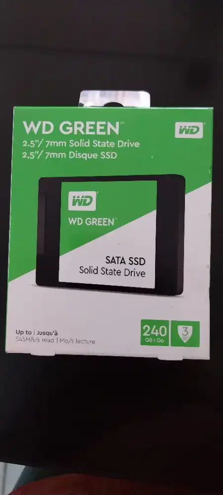 WD Green SATA SSD 240Gb