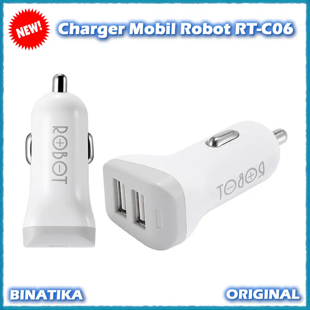 Baru - Charger Mobil Robot RT-C06 Original