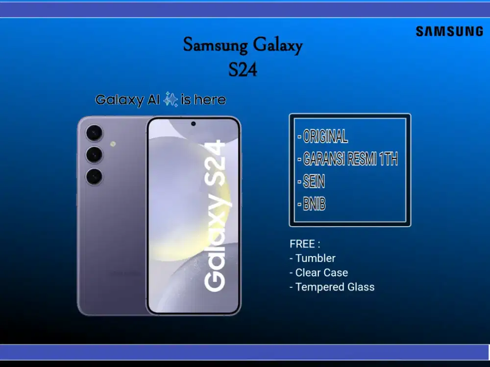 Samsung Galaxy S24 series (Original) resmi 1th