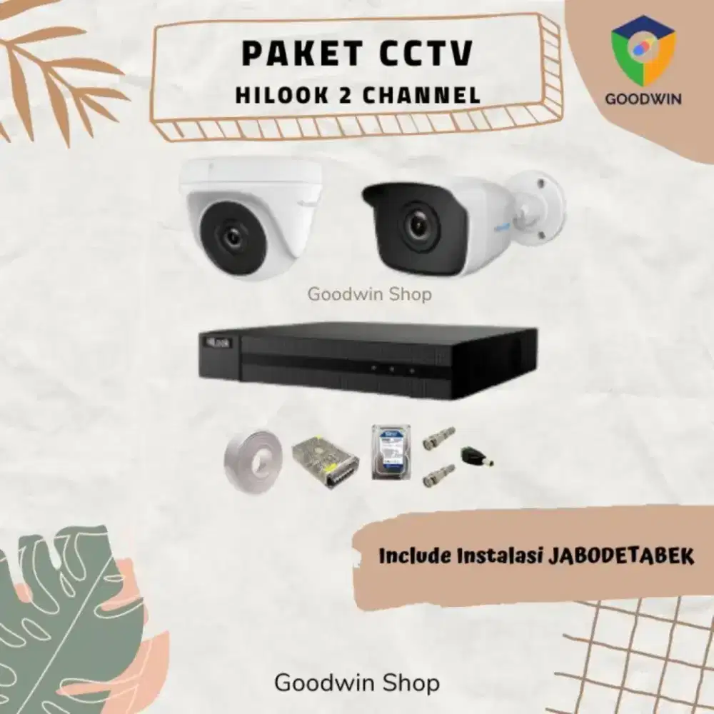 Kamera CCTV paket harga murah, gratis pasang
