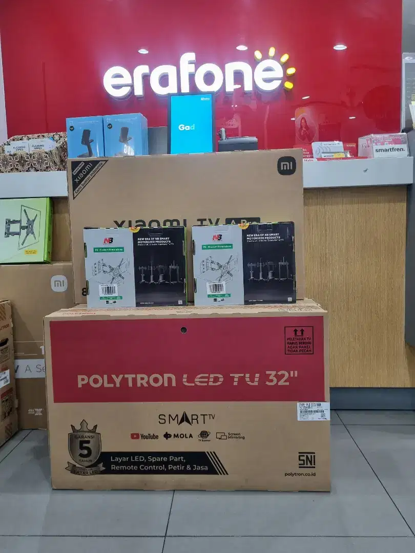 SMART TV DAN ANDROID TV( XIAOMI , POLYTRON , LG )