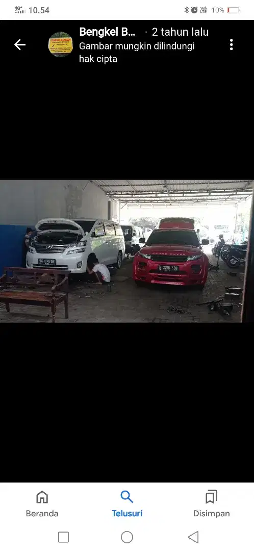 Service mesin, onderstel dan AC panggilan