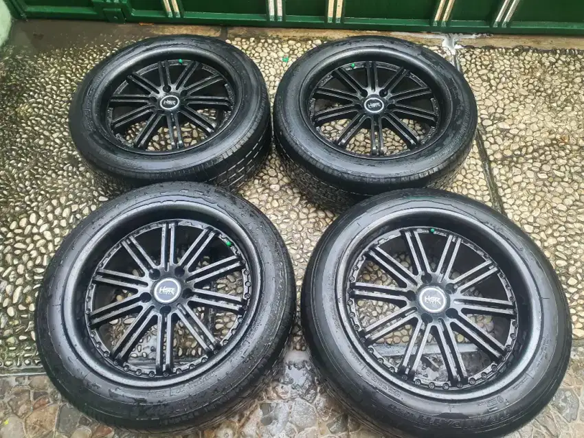 Velg HSR R18 PCD 5x114 (bisa tuker tambah velg lain)