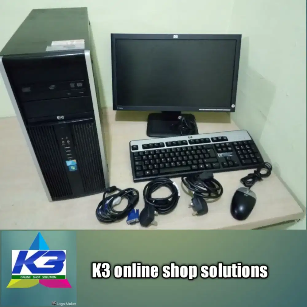 Hp Compaq Elite CMT Q8400 500G 2G 2