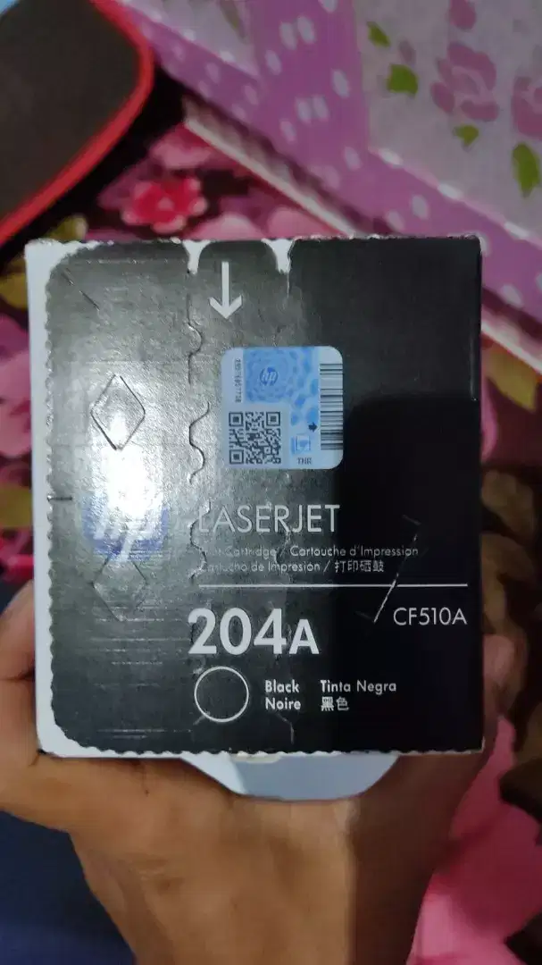 Kami menerima atau membeli toner catrige laserjet hp 204A baru laku