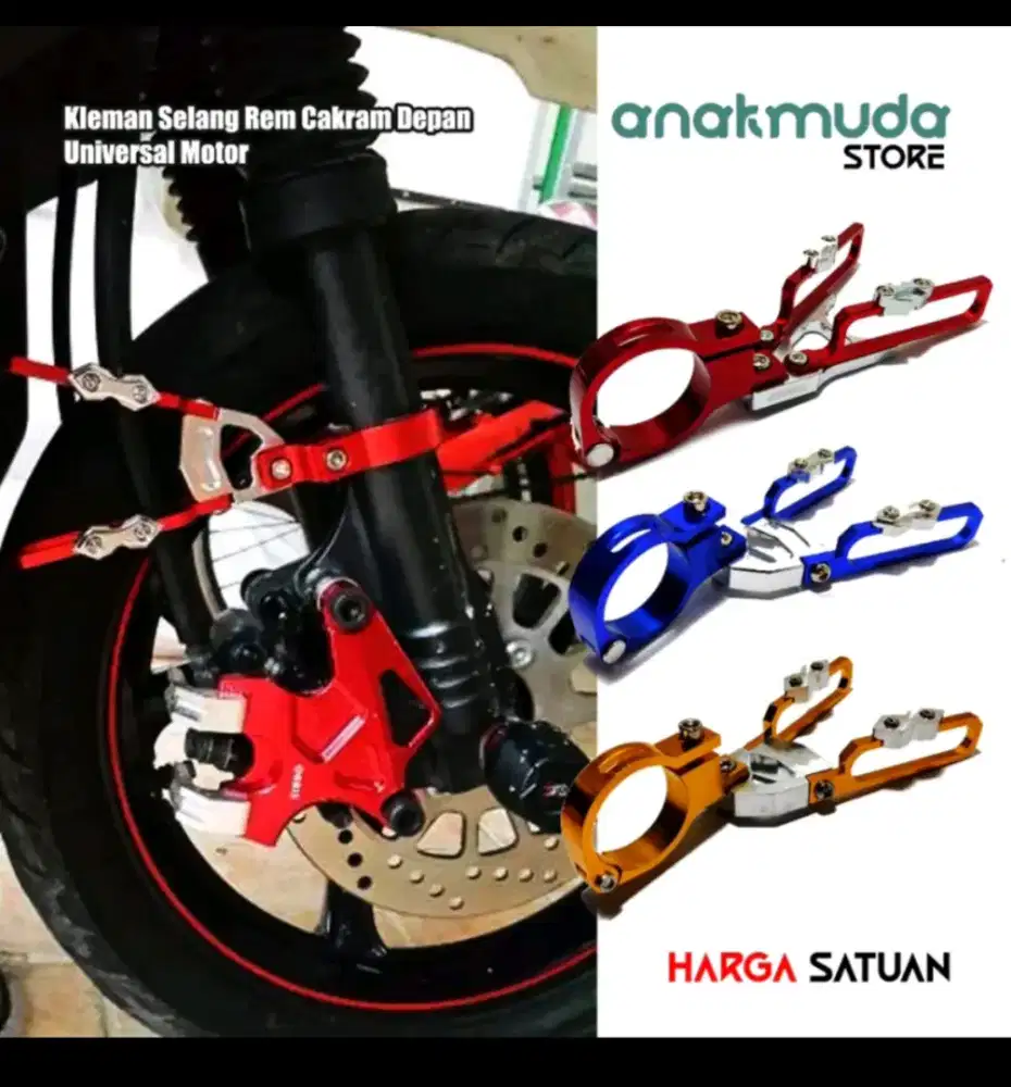 Jepitan Klem Selang Rem Depan