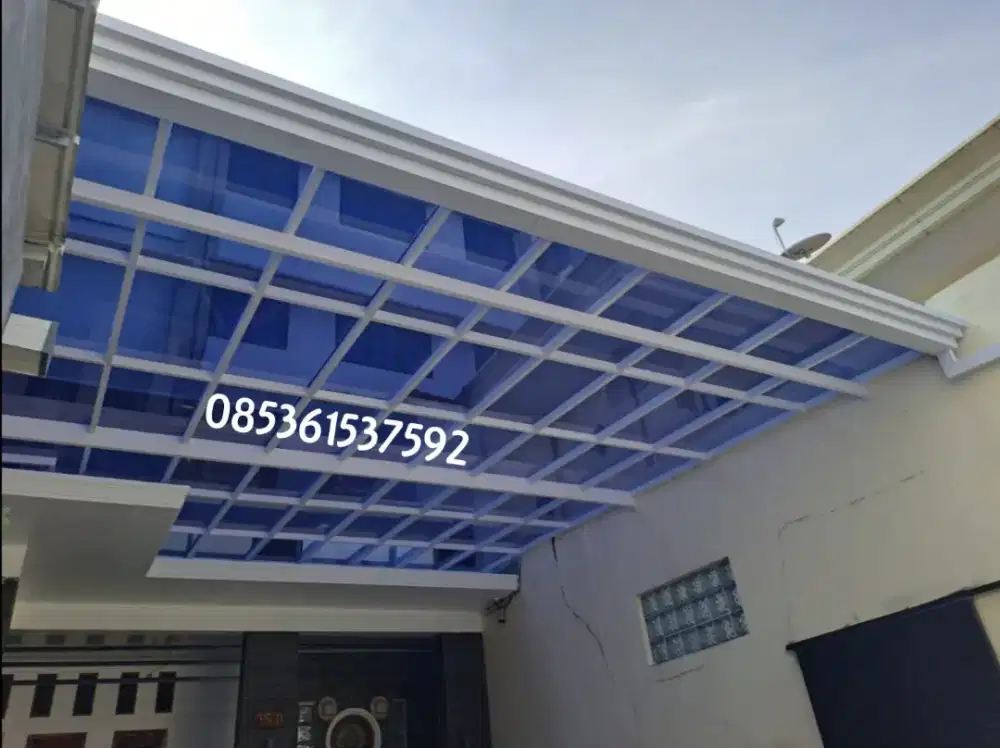 Kanopi solarflat (talang+profil)