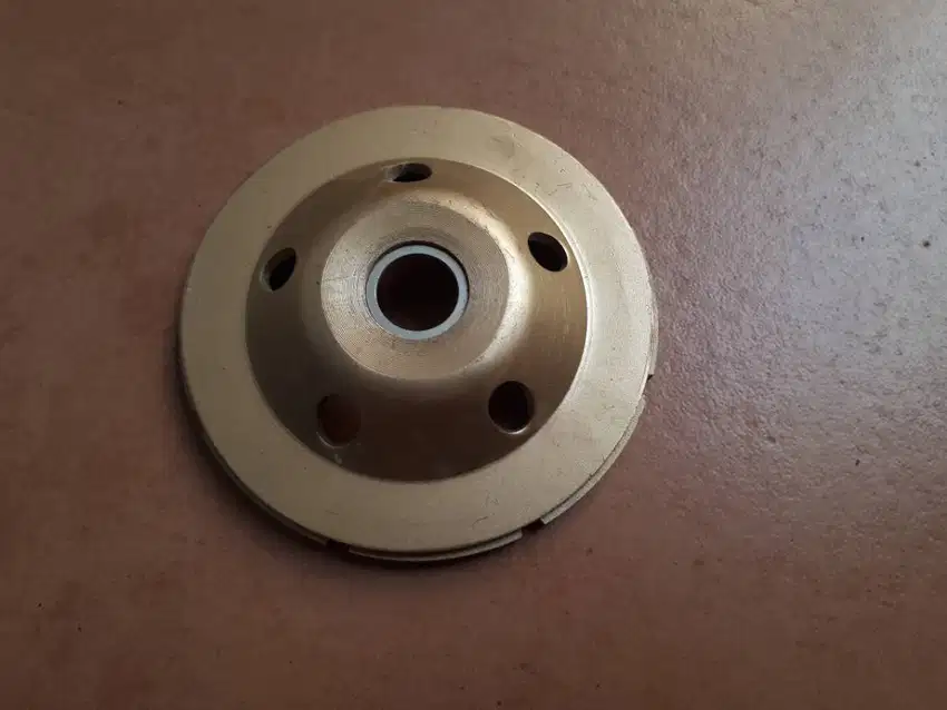 HRL Wet Cut Diamont Cutting Disc Single Cup 4 inch -golden (A-642)