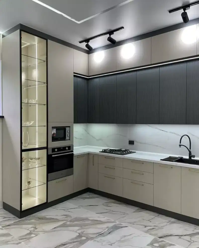 Kitchen set Minimalis hpl murah