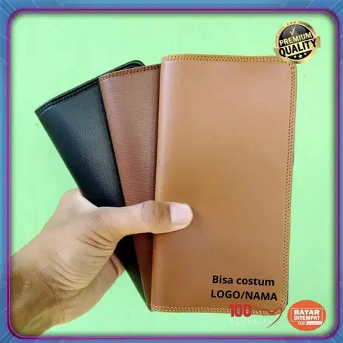 Dompet Panjang Semi Kulit Bisa Costum Nama