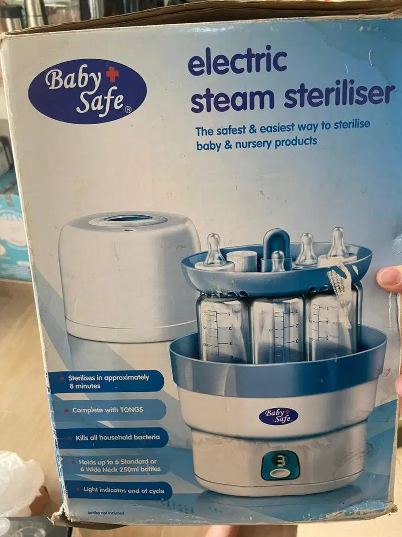 Preloved baby safe electric steamer sterilizer