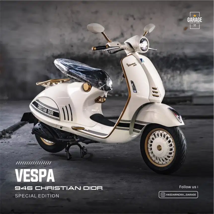 Vespa DIOR 2022 like new dan Rare bs TT