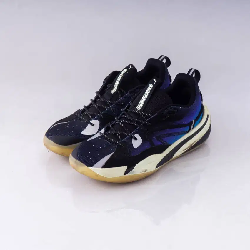 PUMA RS-D Super Mario Galaxy Lace-Up Black Synthetic