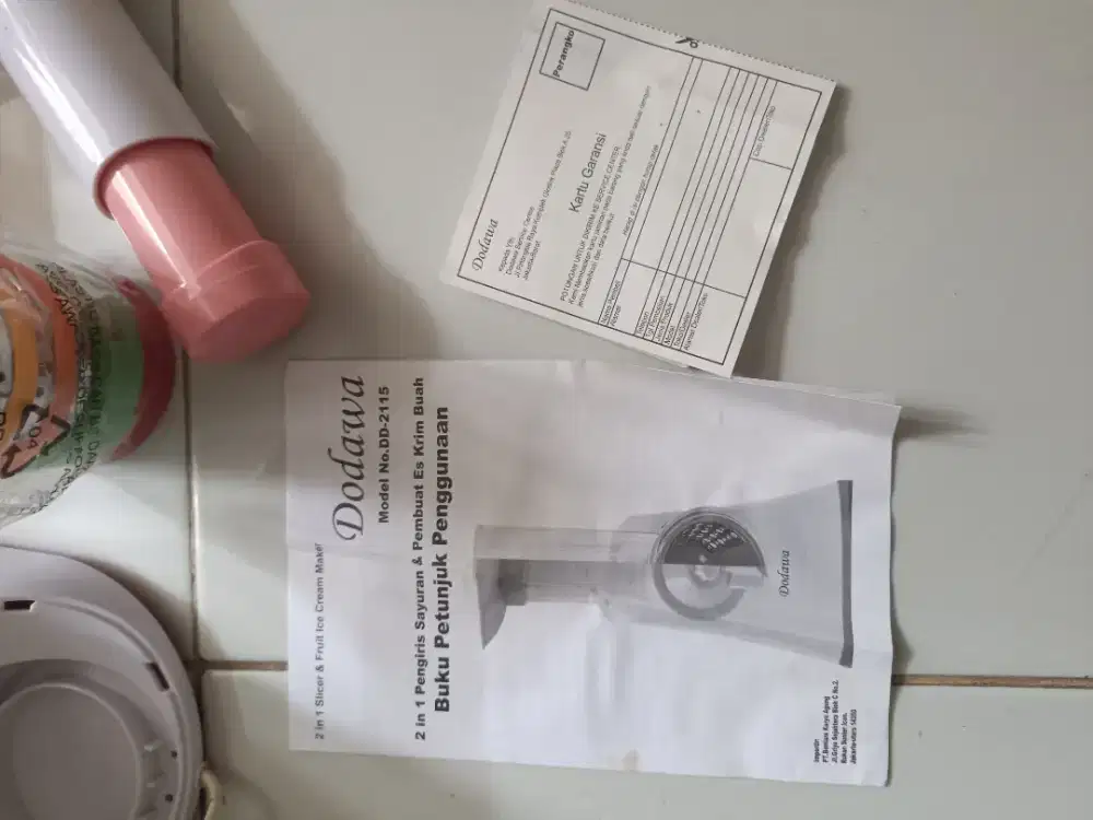 Alat pembuat jus buah dan pengiris sayuran DODAWA