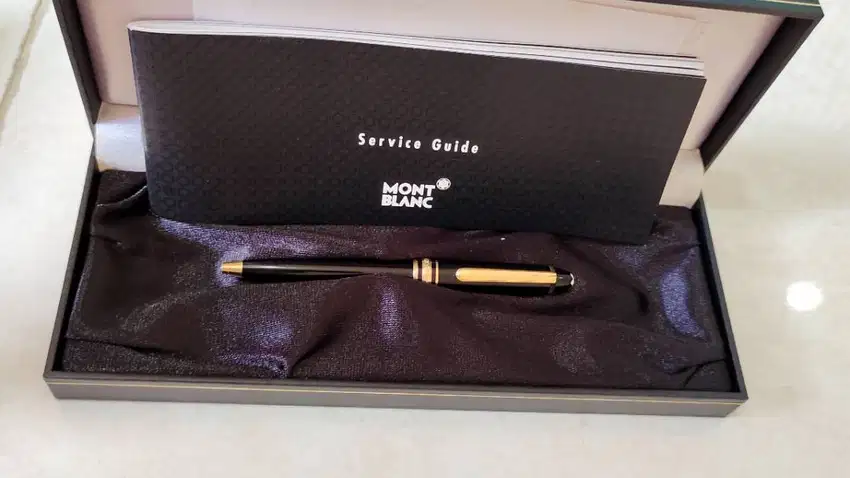 Classic Ballpoint Montblanc Miesterstuck Mini Gold Plated (A-120B)