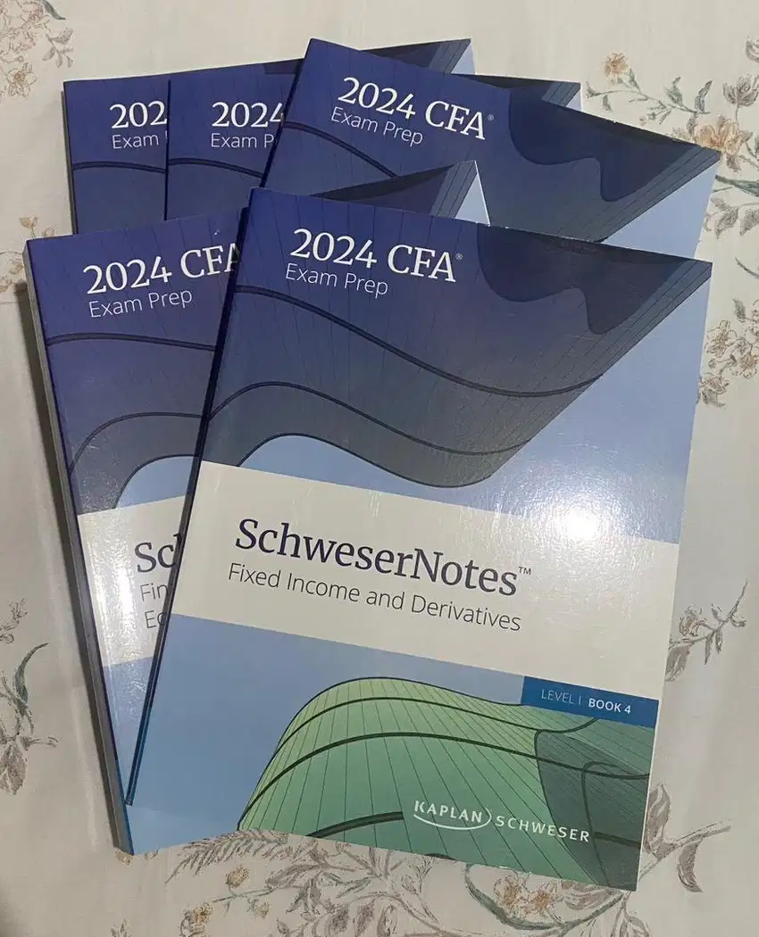 Buku CFA Kaplan Scheweser Notes Level 1 Complete Book 1-5