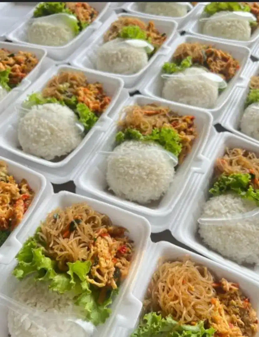 Terima pesanan nasi box murah meriah