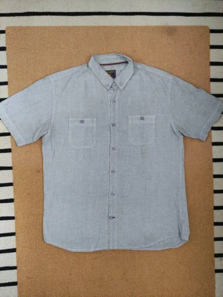 Hammer kemeja stich grey