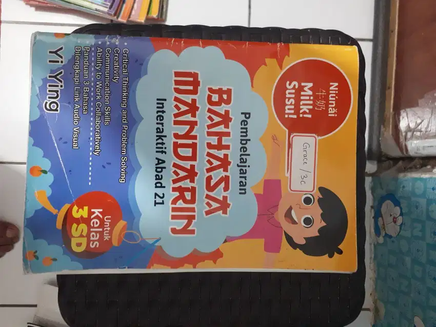 buku bekas pelajaran bahasa mandarin kelas 3 SD