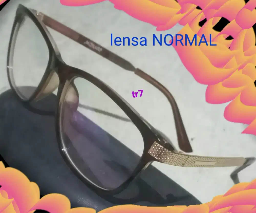 Kacamata unisex  elegan moerah