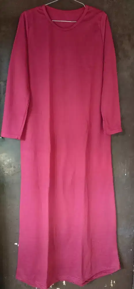 Gamis merah maroon