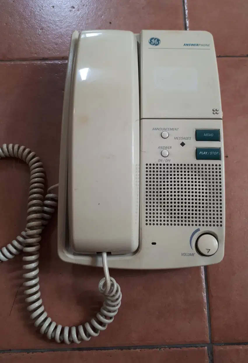 Vintage GE Telephone Answerer ES2-9825A (A-584)