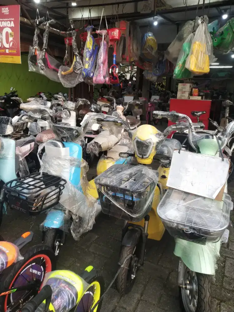 Kredit sepeda listrik  area pinang poris cipondoh tangerng