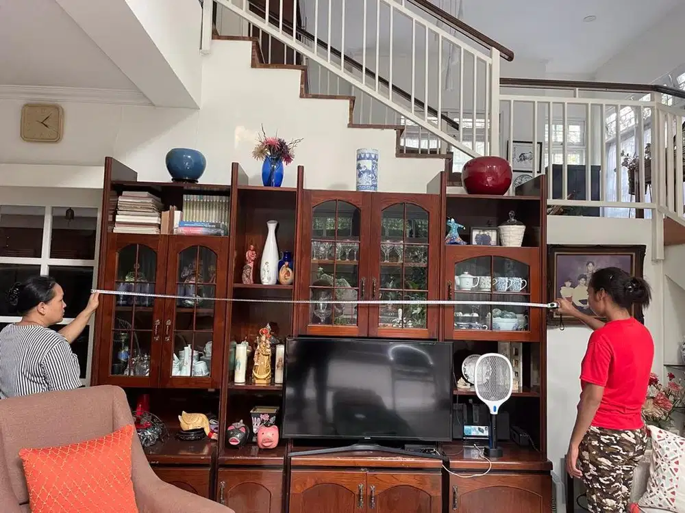 SALE AKHIR TAHUN LEMARI JATI