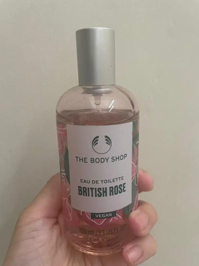 The Body Shop British Rose Eau De Toilette Parfum EDT 100ml