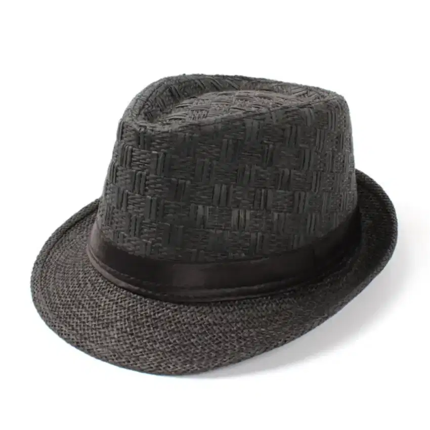 Women Men Summer Travel Straw Boater Beach Fedora