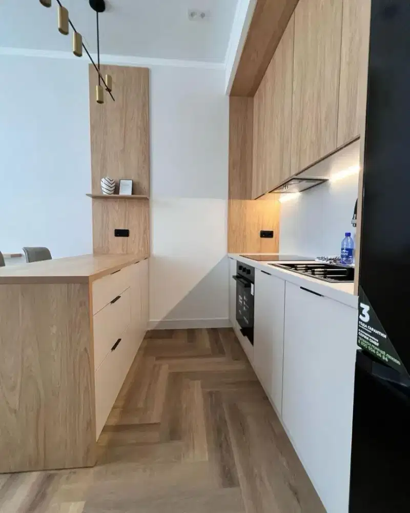 Interior kitchen Set minimalis hpl