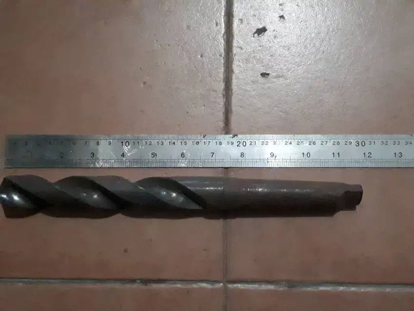 Mata Bor HSS 27x300 Drill Bits Tapered Shank (A-755)