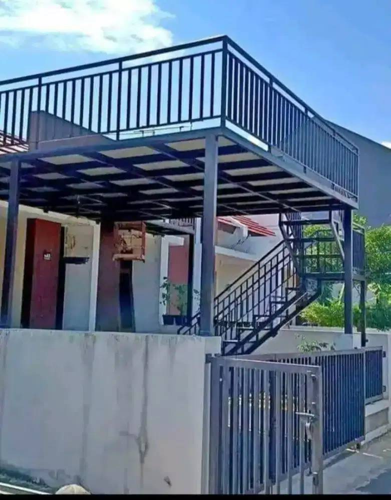 Kanopi mejanin  minimalis