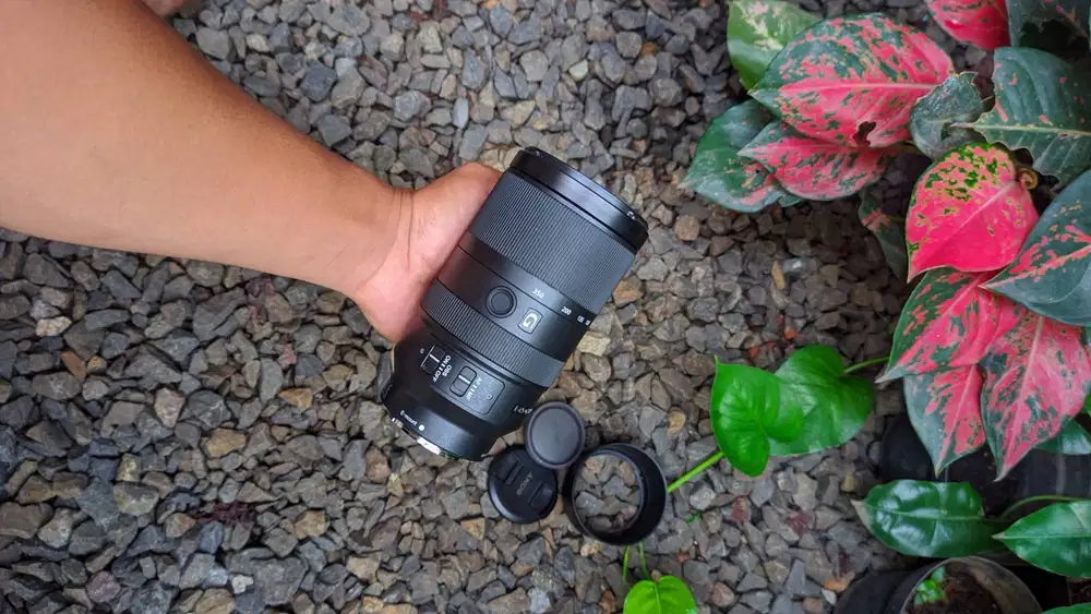 Lensa Tele Sony E 70-350mm F4.5-6.3 G OSS no dus box