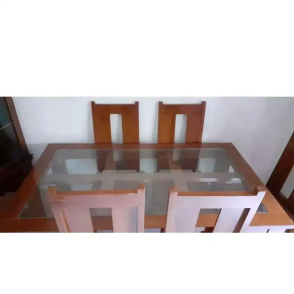 Meja Makan Jati Minimalis